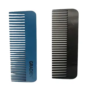 Custom Ultra Light Aluminum Metal Comb Hair Pan Tool