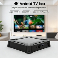 Boîtier TV Android 11 personnalisé OEM, Amlogic S905Y4, 4K AV1, décodeur intelligent, Ethernet Gigabit 1000M, lecteur IPTV pour hôtel