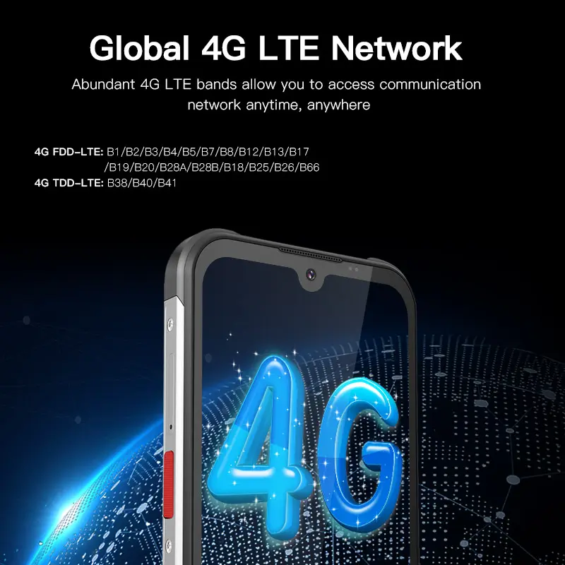 W555 personalizado incorporado NFC versión global OEM Smartphone 5,71 pulgadas precio bajo IPS 4G LTE desbloqueado Android Teléfono Móvil Inteligente resistente