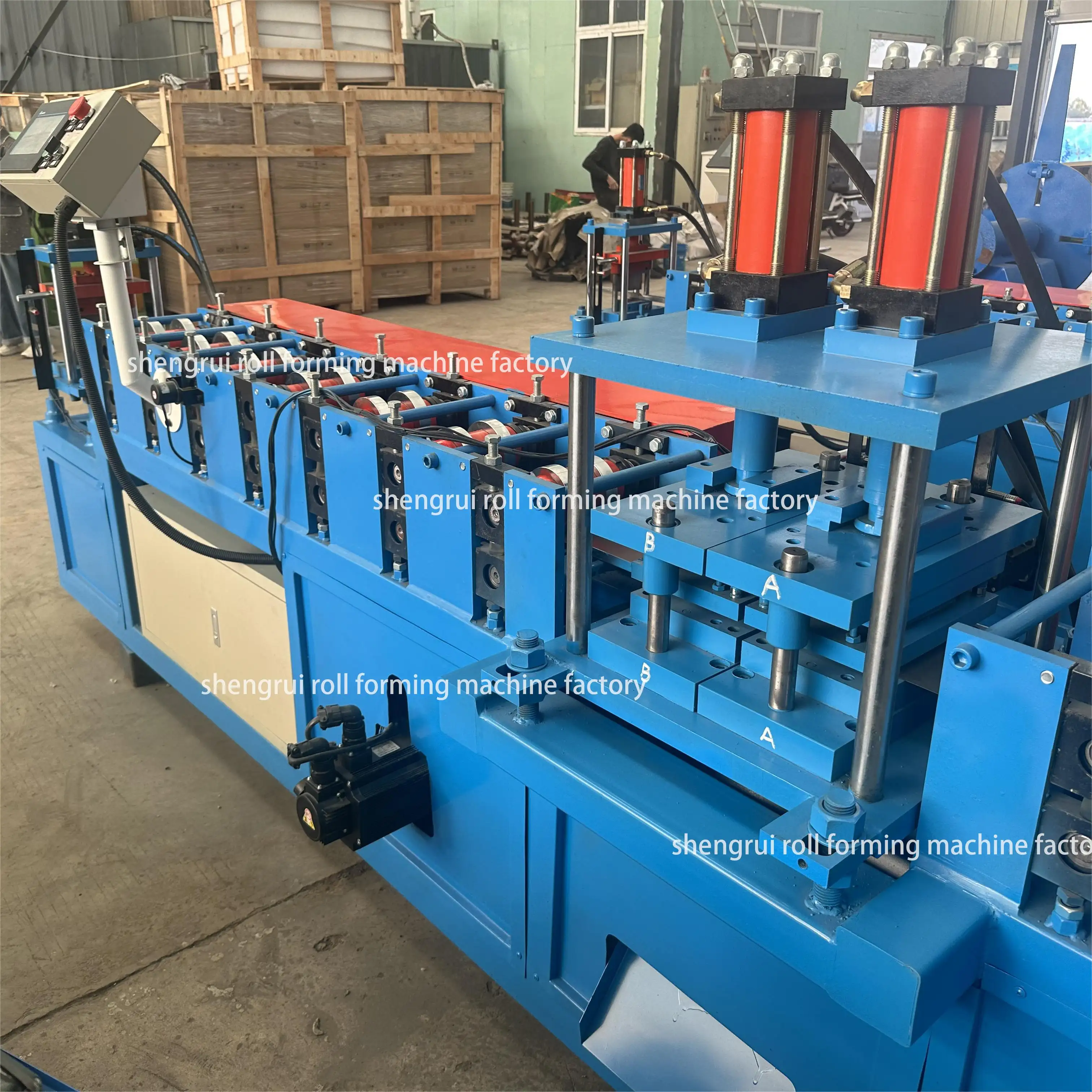 Alta Performance Hot Sale Alumínio Metal Cable Tray Keel Steel Roll Forming Machine