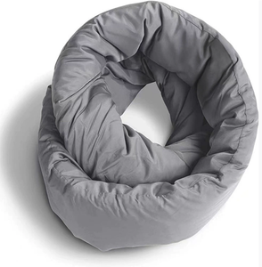 360 Adjustable Portable Wearable Travel <strong>Neck</strong> Pillow Multi-Functional Sleep <strong>Cushion</strong> for Airplane Car Desk &amp; Napping - Product Image 2