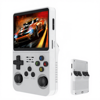 Console de jeu portable R36S avec système Arkos, 64 Go, 15000 jeux, écran 3,5 pouces, console de jeu vidéo portable rétro classique