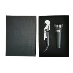 Tùy Chỉnh Bồi Bàn Corkscrew Rượu Vang Chai Vít Mở Rượu Vang Bộ Quà Tặng Với Rượu Vang Mở Tốt Nhất Mở Chai - Product Image 4