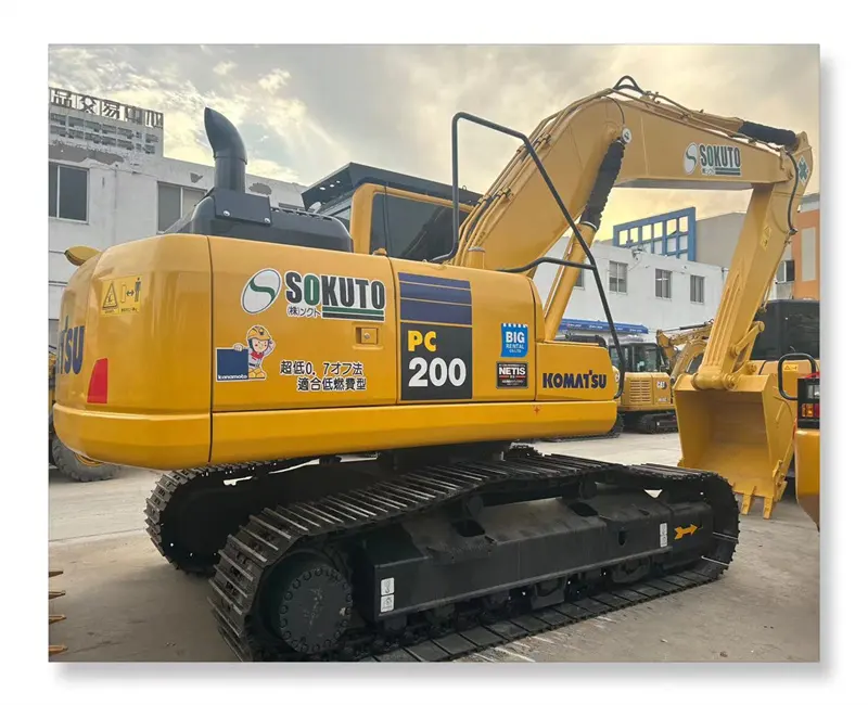 일본 사용 고마쓰 pc200 굴삭기 기계 크롤러 굴착기 20 톤 KOMATSU PC 200 pc200-8 pc200-8mo pc200-7 pc200-6 굴착기