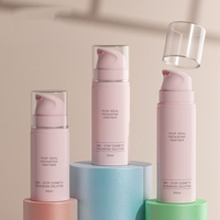 Flacon de mousse pour soins de la peau en PET rose en gros, 100 ml, 120 ml, 150 ml, flacon rechargeable à pompe, fabricant de flacons de mousse rechargeables