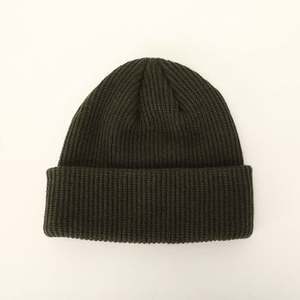 High Quality Winter <b>Beanie</b> Custom Embroidery Logo Wholesale Acrylic <b>Slouchy</b> Black Unisex Adjustable Common Sports Outdoor Use - Product Image 1