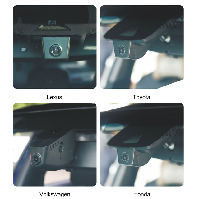 OEM Fit Style Dash Cam 4K Front Camera Card Car BlackBox Sony Sensor Hidden Camera Single Lens BMW MINI 1 Year Night Vision