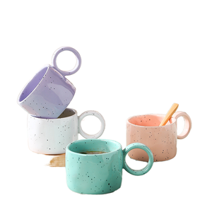 Msh độc đáo Splash thiết kế mực gốm cốc cà phê với trái tim xử lý đối với trang chủ - Product Image 3