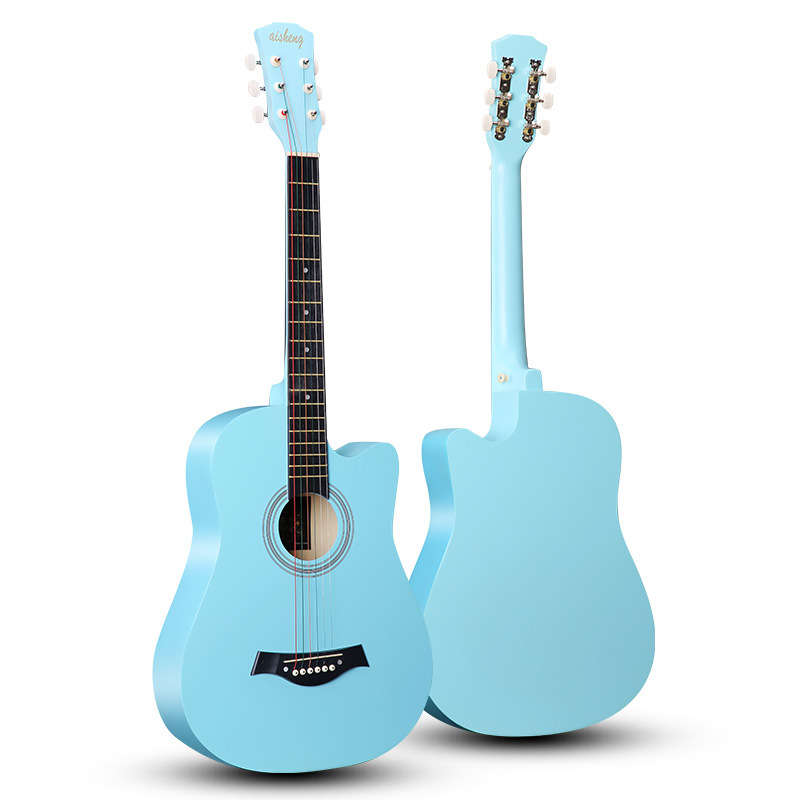 K model 38inch practice piano-sky blue