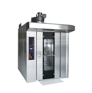 Bakery equipment 32 trays rotary oven bakery equipment bakery shop equipment hot style competitive price rotary gas bread oven