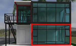 MingSu a basso costo contenitore moderno Homestay Hotel contenitore di lusso Coffee Shop Hotel <span class=keywords><strong>affitto</strong></span> negozio di strada grande casa residenziale - Product Image 4