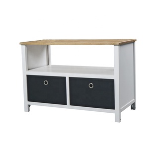 Table à café et à thé moderne à 2 tiroirs Offre Spéciale armoire latérale du salon - Product Image 2