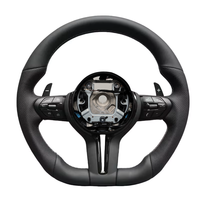 Volant sport personnalisé en cuir et fibre de carbone avec LED intelligentes pour BMW E90 E60 E46 F30 F32 F10 M2 M3 M4 M5 M6 X5 F22 Haute qualité