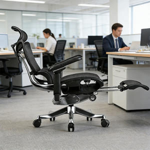 Silla de Oficina Ergonómica con Ajuste de Altura, Diseño Moderno, Reposacabezas 3D Ajustable para Uso en el Hogar, Silla Ejecutiva de Plástico - Product Image 6