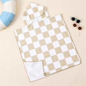 <span class=keywords><strong>Serviette</strong></span> <span class=keywords><strong>de</strong></span> bain et <span class=keywords><strong>de</strong></span> plage carrée en microfibre avec capuche, design parfait pour les maillots <span class=keywords><strong>de</strong></span> bain, pour nouveau-nés et enfants, serviettes et débarbouillettes - Product Image 4