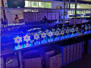 إضاءة مسرح بـ 36 مصباح LED تعمل بالصوت بـ 7 ألوان في واحد بسعر المصنع لحفلات الزفاف - Product Image 5