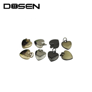 Nueva llegada Simple metálico de Metal tiradores de cremallera resbaladores de la cremallera colgante decorativo Zip extractor - Product Image 3