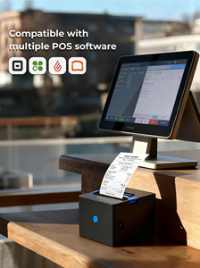 MHT-P80I Impresora Térmica de Recibos de Escritorio de 80mm con Cortador Automático USB+LAN para Negocios - Product Image 4