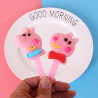 Bonbons gélifiés HALAL en forme de petit cochon rose, saveur fruitée, marque privée, vente en gros d'usine OEM