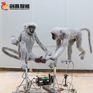 Personnalisez le parc animalier de la faune sauvage, le zoo, l'animal animatronique, le singe grandeur nature avec de la fourrur - Product Image 1