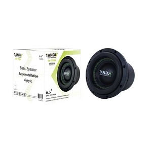 Altavoz de Graves para Audio de Coche de 6.5 Pulgadas con Doble Bobina y Doble Imán de Gran Potencia, Bocina Activa para Automóvil TF-65D - Product Image 2