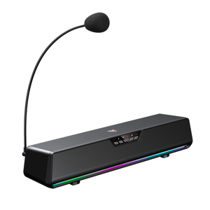 Altavoz de Escritorio RGB para Computadora de Alta <span class=keywords><strong>Calidad</strong></span>, Altavoz para Juegos con Sonido Envolvente 7.1, Modo Dual BT/Alámbrico, ONIKUMA L13, Barra de Sonido para PC - Product Image 3