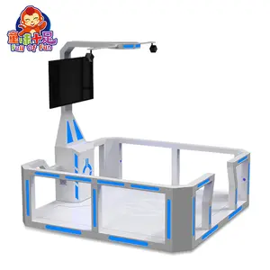 VR-plataforma para caminar, juego <span class=keywords><strong>de</strong></span> realidad Virtual 9D, simulador <span class=keywords><strong>de</strong></span> disparo, 60 uds. <span class=keywords><strong>De</strong></span> películas completas y divertidas, 1000W - Product Image 2