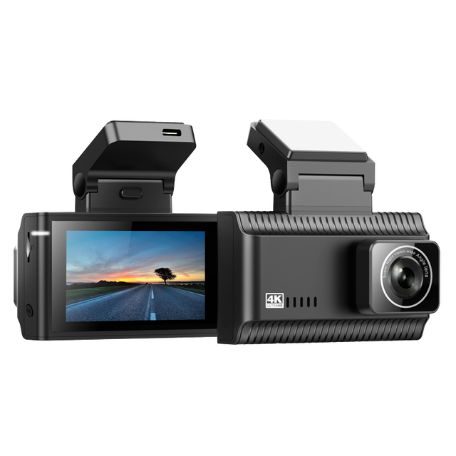 Hidden Car Dashboard Camera Video Car Black Box Dash Cam Front and Rear Dual Lens 4K Wifi Night for All Vehicles