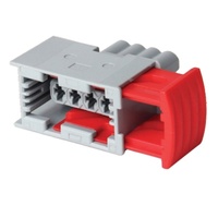 Conector automotriz de plástico eléctrico, arnés de cables hembra, conector automático, 2 unidades