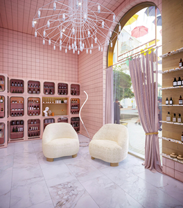 Luxury <b>Perfume</b> Shop Interior Design Custom Cosmetic Display Counter Modern Beauty Store Furniture - Product Image 6