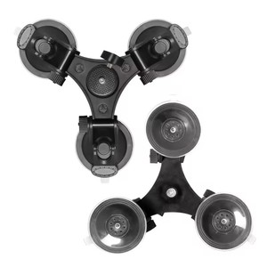 Support à <span class=keywords><strong>ventouse</strong></span> triangulaire amovible HONGDAK, <span class=keywords><strong>ventouse</strong></span> de 9 cm de diamètre avec trépied pour caméra sportive <span class=keywords><strong>Go</strong></span> <span class=keywords><strong>Pro</strong></span> Hero 10 9 8 7 6 5 - Product Image 4