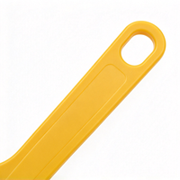 Pinceau de cuisine en plastique pour sauces, crêpes et huile, résistant à la chaleur, à poils doux, non-pelucheux, pour la cuisson des aliments