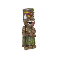 Solaire Jardin Lumière Vintage Résine Torche Solaire Tiki Décor
