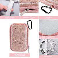 Estuche de Almacenamiento Portátil Personalizado de EVA, Resistente al Agua, a los Golpes y al Polvo, para MP3/4, con Logotipo de Color Personalizado