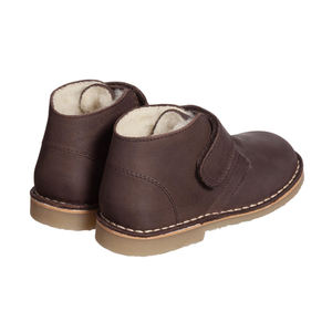 Chaussures en caoutchouc pour enfants, bottines en cuir véritable, semelles en caoutchouc, confortables, plates, chaudes, Premium, nouvelle collection, <span class=keywords><strong>hiver</strong></span>, - Product Image 3