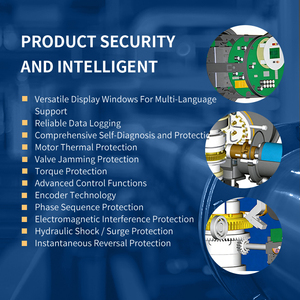 แอคชูเอเตอร์ไฟฟ้าแรงบิดสูงโครงสร้างอลูมิเนียมอโนไดซ์<span class=keywords><strong>แบบ</strong></span>หมุนด้วยตนเองดีไซน์เฟืองตัว<span class=keywords><strong>หนอน</strong></span>คู่ - Product Image 6