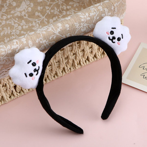 Diadema con diseño de personajes de dibujos animados BT21 Koya RJ Shooky Man Tata <span class=keywords><strong>Chimmy</strong></span> Cooky, accesorio decorativo de animación secundaria - Product Image 6