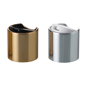 Bouchon de bouteille de couvercle en aluminium argenté brillant à faible quantité minimale de commande 24/410 - Product Image 5