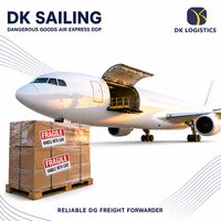 DK SAILING Expédition Express Aérienne de Marchandises Dangereuses DDP Transitaire Batteries au Lithium Chine vers États-Unis, Royaume-Uni, Allemagne, Australie