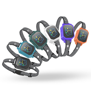 Anti Bark Pet Collar Dog Trainer Color <b>Screen</b> Dual <b>Vibration</b> Automatic Bark Control Device Black ABS Material - Product Image 2