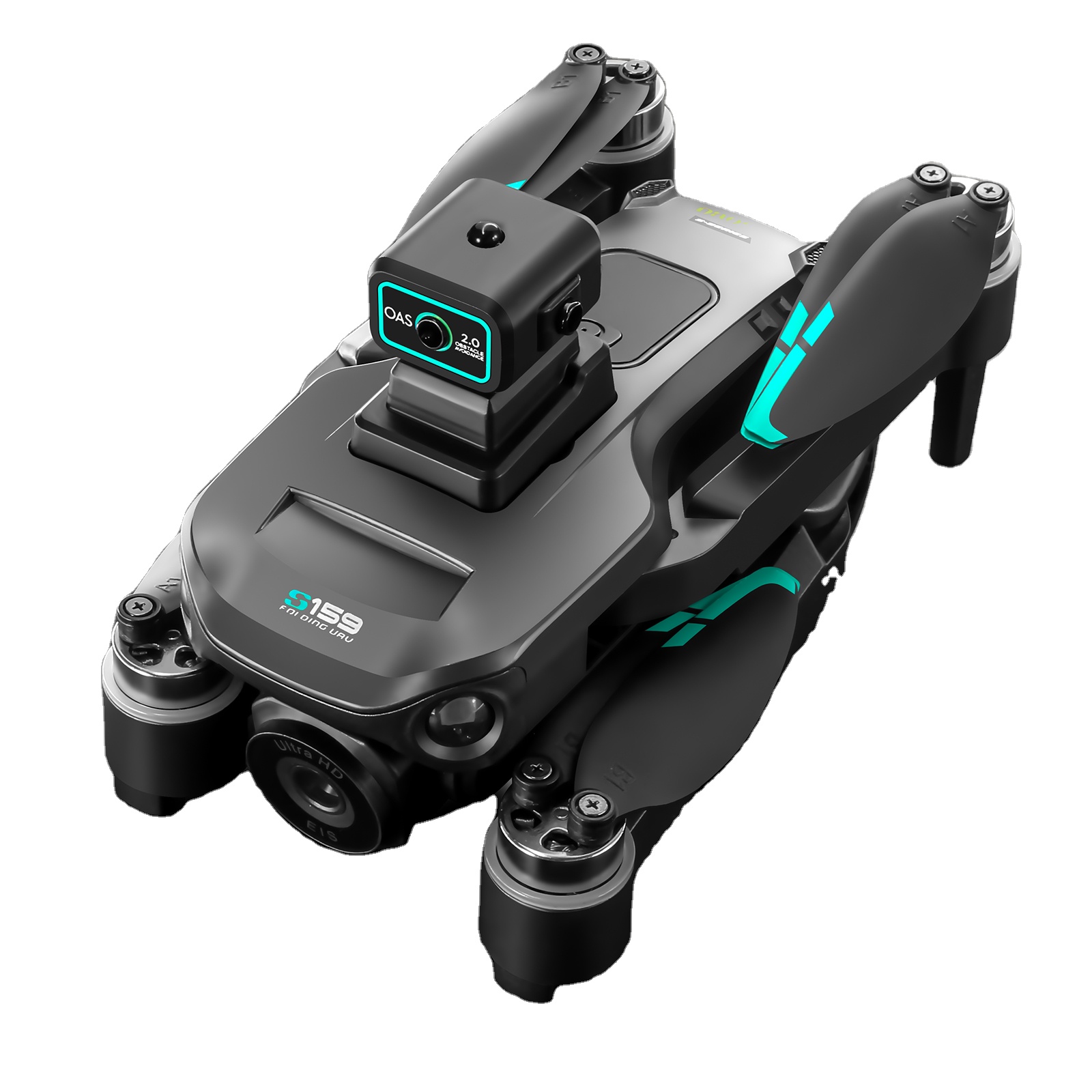 GPS S159 UAV RCドローン 8K HD空撮 デュアルカメラ＆障害物回避