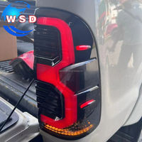 2pcs ABS Fumée Noir LED Tial Lights Feu Arrière de Voiture pour TOYOTA HILUX VIGO 2008-2012 Autres Accessoires Extérieurs