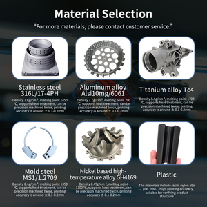 Servicio de Impresión 3D de Modelos Metálicos Personalizados, Mecanizado de Diseño OEM y Prototipado Rápido SLM - Product Image 3