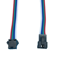 Usine en gros SM-2 12V USB rouge vert bleu et blanc prise tête d'avion fil de borne