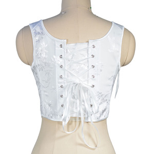 Corset à baleines pour femme, bustier à lacets, gaine amincissante et sculptante pour le ventre, haut de mode pour soirées et clubs, lingerie féminine - Product Image 1
