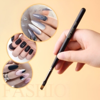Ensemble de pinceaux professionnels pour Nail Art et manucure, ensemble de brosses à ongles en Gel