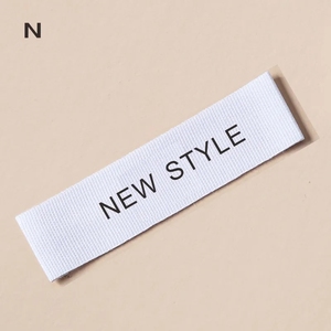 Tùy Chỉnh Chất Lượng Cao Cotton/Polyester/Grosgrain Cổ In Nhãn Cao Cấp Dệt Nhãn Với Logo Cho Quần Áo - Product Image 3