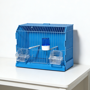 Gabbie per Uccelli in Metallo Portatili in Offerta, per Piccoli Uccelli e Pappagalli, Gabbia Rettangolare - Product Image 4