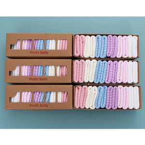 Paquete de 6 Pares de Calcetines de Algodón Suave para Bebé Recién Nacido, Personalizados para Niño o Niña, con Caja de Regalo - Product Image 5