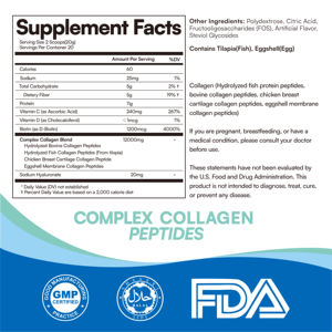 อาหารเสริมคอลลาเจนเปปไทด์มาตรฐานสูง OEM 400 กรัม ผงเสริมความงามทั่วไป บำรุงสุขภาพข้อต่อ อาหารเสริมสำหรับผู้ใหญ่ แบรนด์ส่วนตัว - Product Image 2